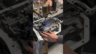 Valve Body Installation 350c Transmission yt automobile 55chevy nut bolt mechanic chevy [upl. by Pahl]