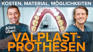 Alles über VALPLAST PROTHESEN metallfrei  Kosten Material Haltbarkeit inkl Beispiele [upl. by Ecaj905]