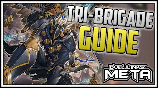 Best FREE TO PLAY Master Duel Deck TriBrigade Guide YuGiOh Master Duel [upl. by Accebar]