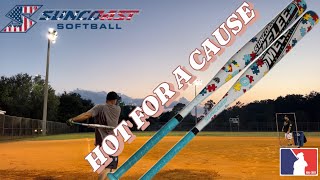 SUNCOAST MELEE 3 AUTISM SENIOR SOFTBALL BAT 13in BARREL [upl. by Fayette]