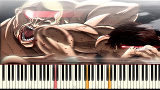 Baki 2018 Opening 1  Beastful Piano Tutorial [upl. by Foley]