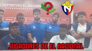 Jugadores de El Nacional se toman rueda de prensa por falta de pagos [upl. by Ydnak419]