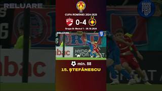 Dinamo 04 FCSB Cupa Romaniei 202425 shorts football cuparomaniei dinamo fcsb foryou [upl. by Menard]