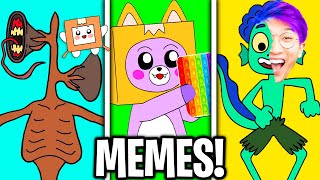 BEST LANKYBOX ANIMATED MEMES FUNNY SIRENHEAD FOXY BOP IT LUCA DANCE MAC amp CHEESE amp MORE [upl. by Hunfredo749]