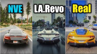 GTA 5 ► install LARevo  NVE  Realistic Beyond Graphics 💥 Next Gen Remastered‼️Ultimate Graphics‼️ [upl. by Aelsel]