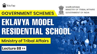 Eklavya Model Residential School by Tribal Ministry  Important Government Schemes  RBINABARDSEBI [upl. by Yvel]