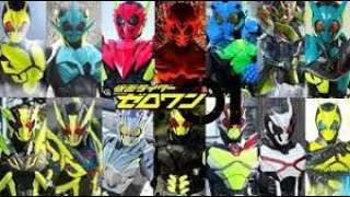 Kamen Rider Zero One All Forms Henshin amp Finisher Part 1 [upl. by Rochell520]