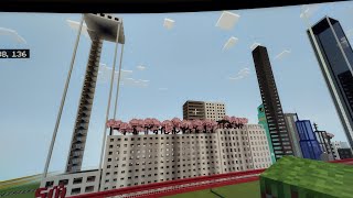 Warszawa Minecraft 20242025 budowa Warszawy tym roku teraz części 9 Budowa towarowa 22 29042024 [upl. by Rudolph]