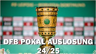 🔴 DFB Pokal Auslosung  LIVE [upl. by Rosenzweig]