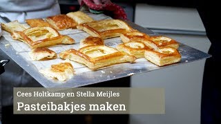 Pasteibakjes maken met Cees Holtkamp [upl. by Eromle]