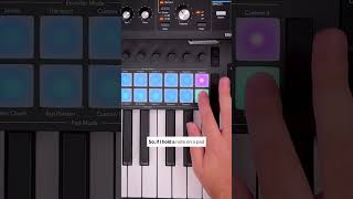 Novation Launchkey  Polyphonic Aftertouch novationlaunchkey [upl. by Ardella]