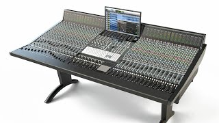 SSLs new analogue studio console  Origin full factory build  A must watch [upl. by Ainedrag128]