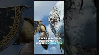 Jormungandr Even Larger and Deadlier Than in God of War shorts godofwar mythology jormungandr [upl. by Odiug]