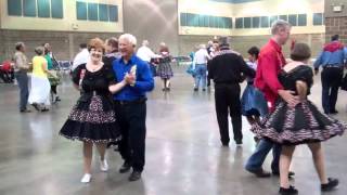 Drew and Destyni Help Mike Bramlett call a Square Dance Plus tipmp4 [upl. by Mayworm]