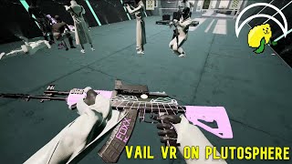 Playing VAIL VR on Plutosphere [upl. by Daphene]