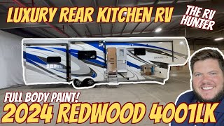 2024 Redwood 4001LK  Luxury Rear Kitchen RV [upl. by Ajit]