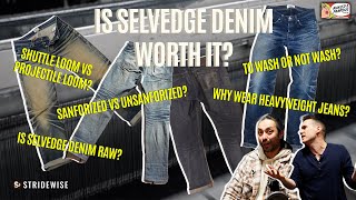 What IS Selvedge Denim The Complete Guide Is It Better Do You Wash It and The Raw Denim Culture [upl. by Anyal]