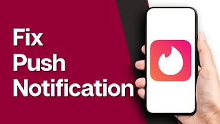 How To Fix Push Notifications On Tinder App  Tinder Not Showing Notifications 2024 [upl. by Olemrac310]