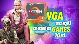 TOP 20 games amd ryzen 3 3200g without graphics card 2024  ryzen 3 3200g low end pc games [upl. by Richlad]