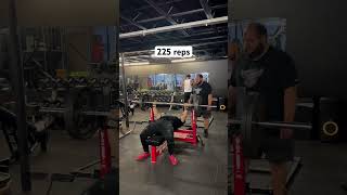 The combine record is easy benchpress nfl nflcombine gymmotivation bodybuilding fy fyp gym [upl. by Gnouh]