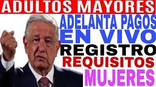 EN VIVO ADULTOS MAYORES NUEVA PENSIÓN 2025 CUÁNTO SUBE 7500 1 ENERO  DUDAS [upl. by Annaerb]