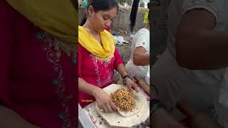 3kg mooli ka paratha ₹40 streetfood youtubeshorts [upl. by Namrej]