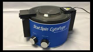 StatSpin Cytofuge CF01 Cytocentrifuge Bench top Centrifuge Stat Spin Tested [upl. by Kcod]