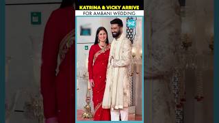 Katrina Kaif amp Vicky Kaushal Arrive To Attend Anant amp Radhikas Wedding  Watch [upl. by Anewor]