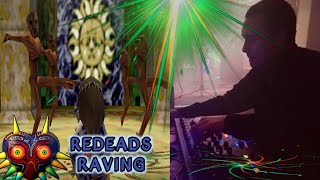 Dancing Redeads Majoras Mask Club IkanaRedeads Raving To Techno [upl. by Essyle]