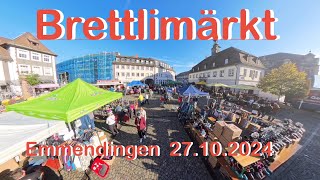 Brettlimärkt  Emmendingen 27102024 [upl. by Nylaret]