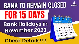 List of Bank Holidays November 2023  Bank Holidays in November 2023 [upl. by Sanferd]