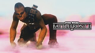 Star Wars Battlefront 2  Funny Moments 22 Chewbacca [upl. by Htebazie]