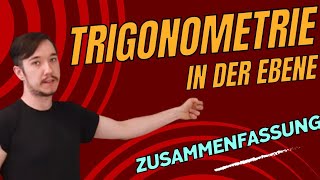 Trigonometrie in der Ebene Zusammenfassung [upl. by Nodnar29]