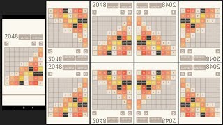 【LXXX】2048 Tiles Gameplay irregular randomization  2048 Tiles LIVEGAME 2048 [upl. by Yuri]