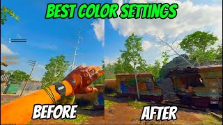 Best Color Settings To Make Black Ops 6 Look More Colorful And Too See Opponents Easier [upl. by Surbeck]