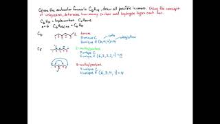 2019 Hexane Isomers and Uniqueness [upl. by Eidorb]