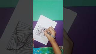 Freehand amazing drawing pattern shortvideo videoviral art [upl. by Anuaik]