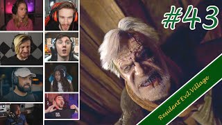 Gamers React to Infected Leonardo in Resident Evil Village 43 [upl. by Kihtrak]