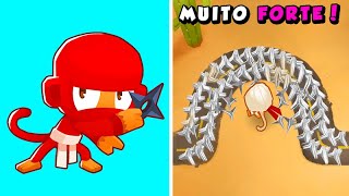 NINJA COM VELOCIDADE HIPERSÔNICA ELE NÃO E NORMAL  Bloons TD 6 [upl. by Fraase]