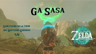 Sanctuaire Ga Sasa sur Zelda Tears Of the Kingdom [upl. by Lorolla459]