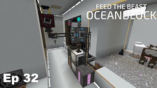 FTB Oceanblock 1165  Episode 32 Spawner Upgrades [upl. by Nan]