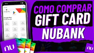 COMO COMPRAR GIFT CARD PELO NUBANK ATUALIZADO [upl. by Noseaj96]