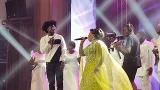 SURPRISE Kuami Eugene Joins Piesie Esther to perform Waye Me Yie [upl. by Akimat]