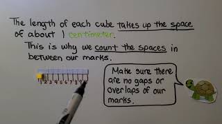 2nd Grade Math 91 Measure With a Centimeter Model [upl. by Orelle]