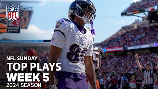 Top Plays From Sunday  NFL 2024 Season Week 5 [upl. by Valentin602]