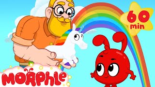 COLORFUL RAINBOW UNICORNS  My Magic Pet Morphle 1hour  Magic Universe  Kids Cartoons [upl. by Aienahs683]