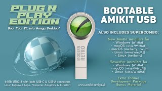 Bootable AmiKit USB  Plug NPlay Edition [upl. by Xenia]