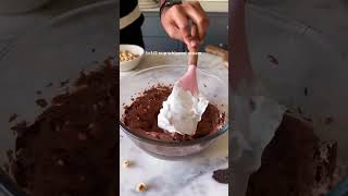 NO BAKE EGGLESS HAZELNUT CHEESECAKE RECIPE  HOW TO MAKE CHEESECAKE AT HOME shorts [upl. by Bobinette]