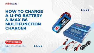 TUTORIAL How to charge a LIPO BATTERY amp IMAX B6 MULTIFUNCTION CHARGER [upl. by Ahsha217]