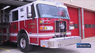 The Elmira Fire Department got a new firetruck [upl. by Eniaj667]